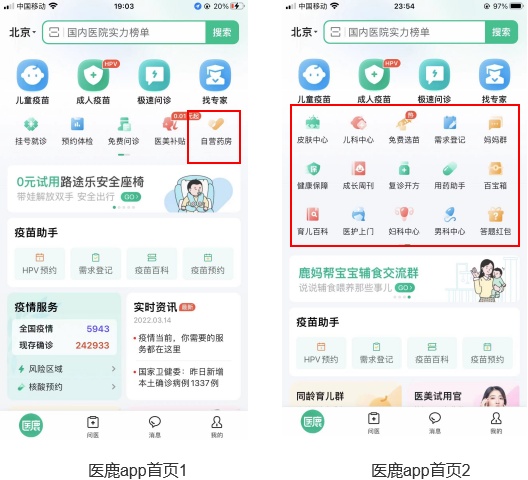 医鹿(阿里健康)VS京东健康,电商巨头另一赛道的比拼