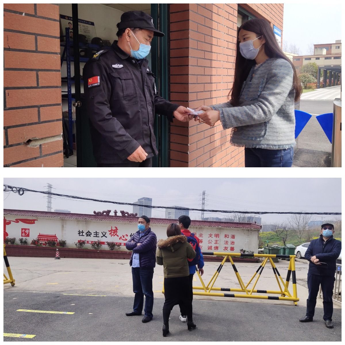 合肥新康中學(xué)初中部舉行疫情應(yīng)急處置實景演練(圖4)