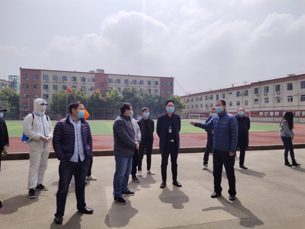 合肥新康中學(xué)初中部舉行疫情應(yīng)急處置實景演練(圖11)