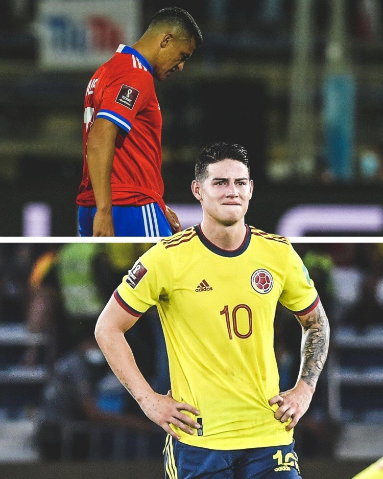 哥伦比亚世界杯(失意！哥伦比亚、智利双双无缘世界杯)