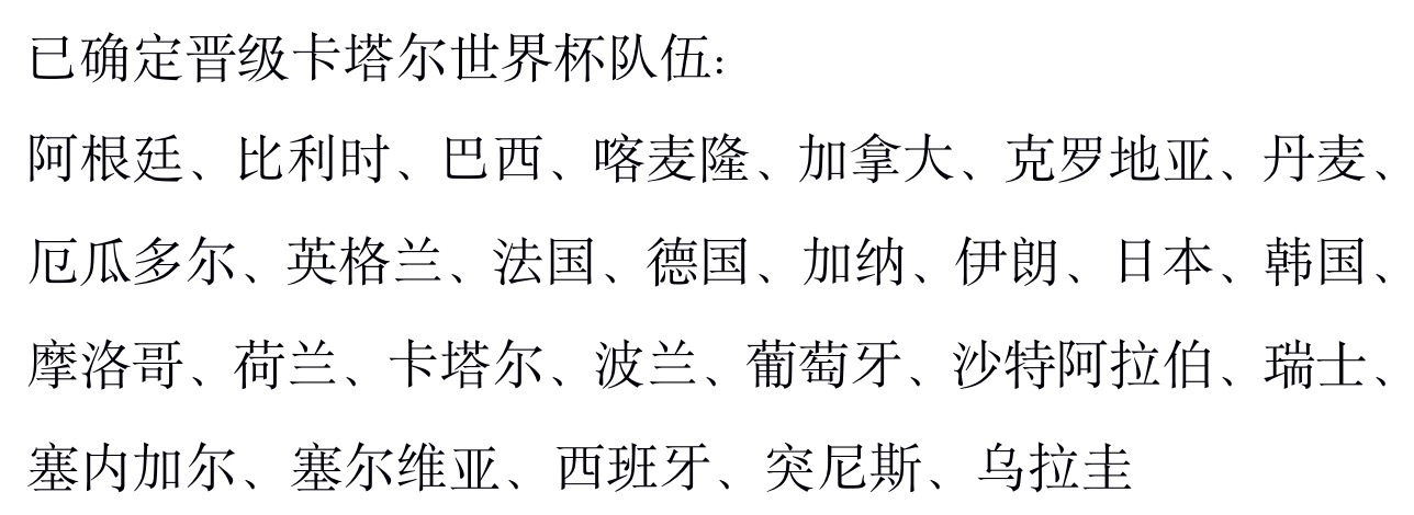 2014世界杯小组赛用球(追光 | 哪些队伍缺席卡塔尔世界杯让你感到遗憾？)