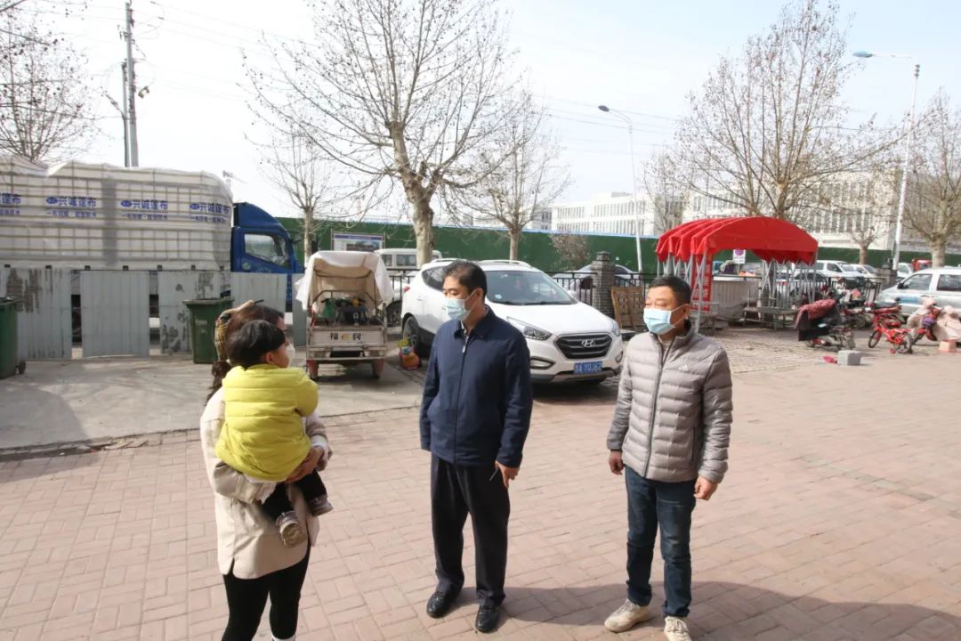 济南新材料产业园区管委会主任韩利师督导疫情防控工作
