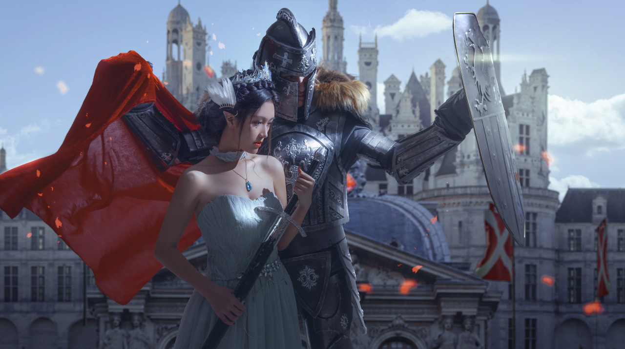 鬼刀系列人物 冰公主 海琴烟Cosplay图-哪边嗨