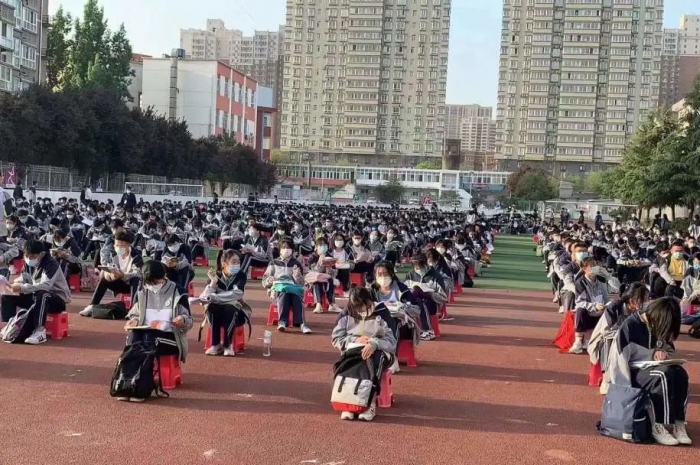 2022年西安市长安区普通高中学业水平考试结束