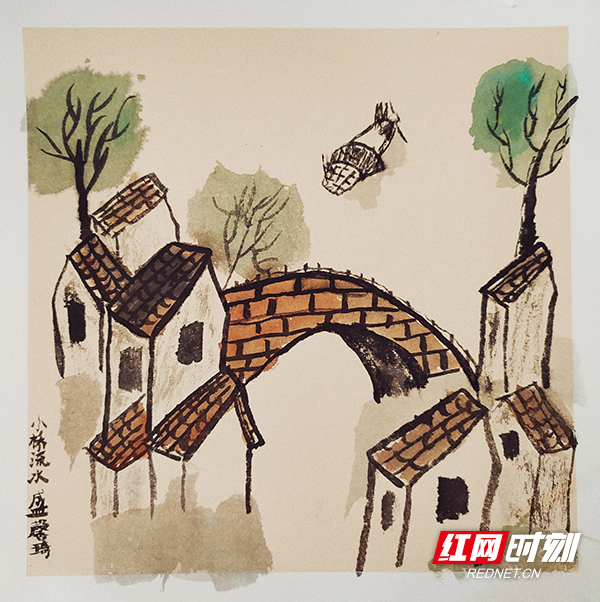 荷塘區(qū)星光小學(xué)水墨飄香“小橋流水”躍然紙上(圖8) 荷塘區(qū)星光小學(xué)水墨飄香“小橋流水”躍然紙上(圖8)