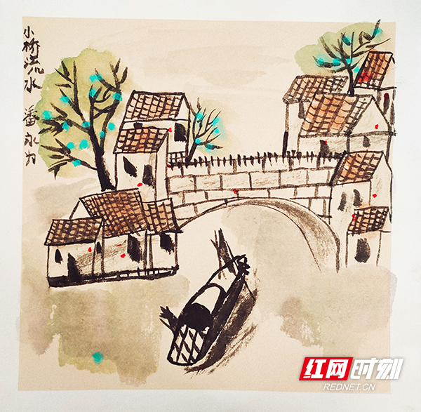 荷塘區(qū)星光小學(xué)水墨飄香“小橋流水”躍然紙上(圖10) 荷塘區(qū)星光小學(xué)水墨飄香“小橋流水”躍然紙上(圖10)