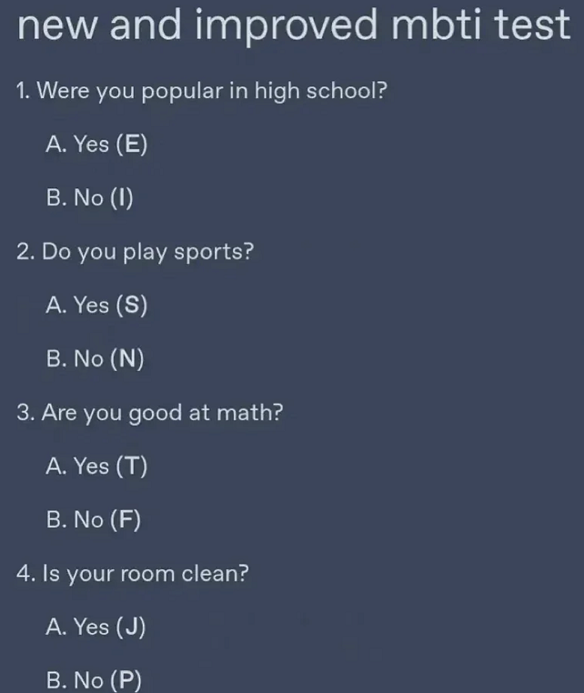 大家好，我的MBTI人格是：IMSB