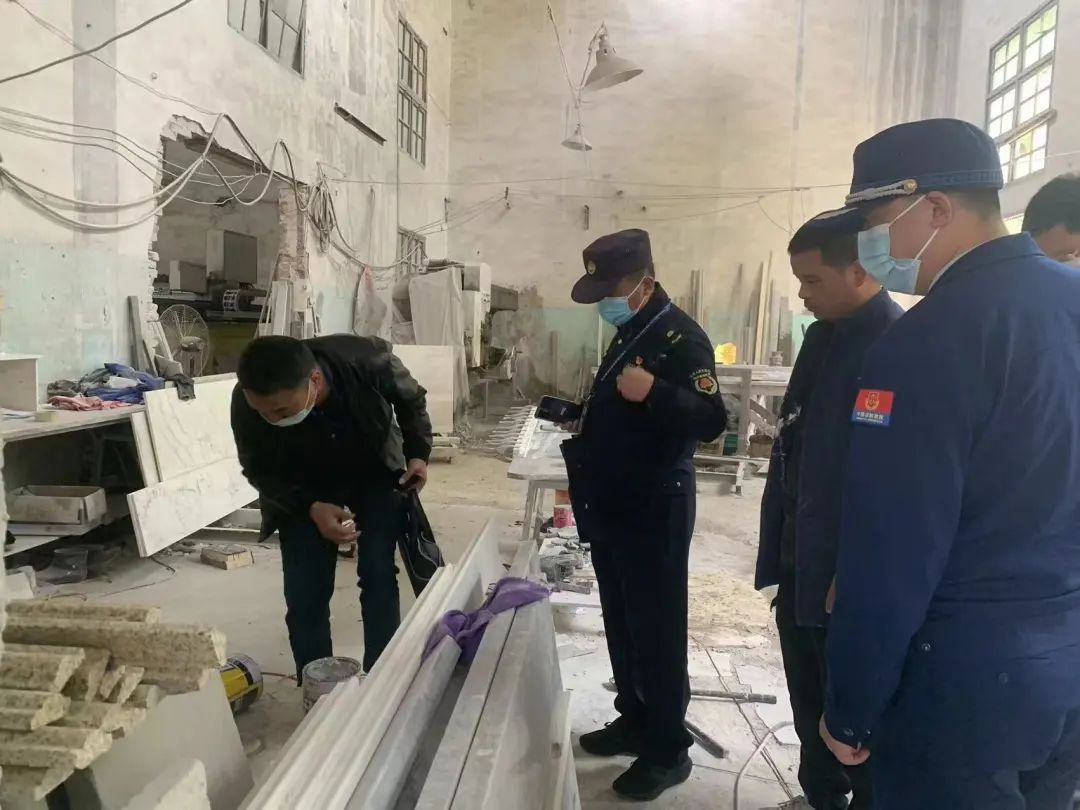 当涂大队稳步推进自建房消防安全专项治理工作