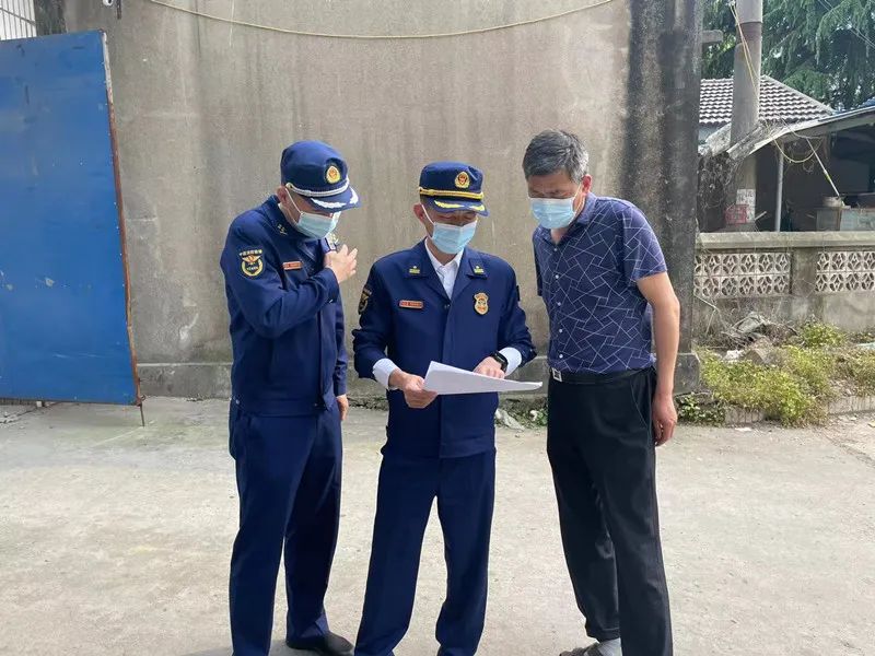 当涂大队稳步推进自建房消防安全专项治理工作