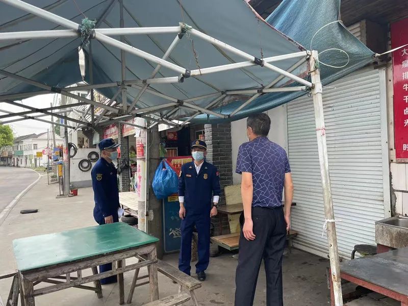 当涂大队稳步推进自建房消防安全专项治理工作