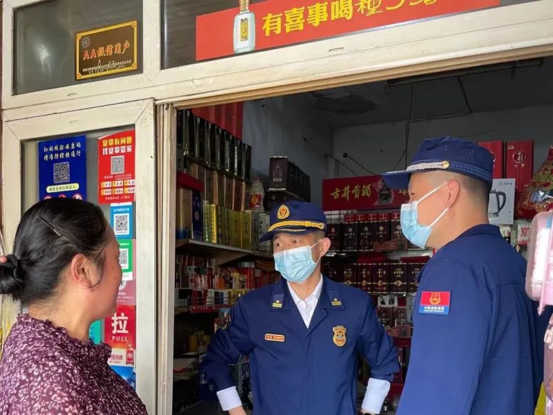 当涂大队稳步推进自建房消防安全专项治理工作