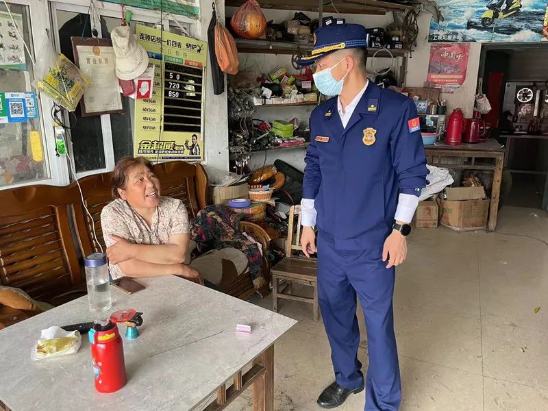 当涂大队稳步推进自建房消防安全专项治理工作