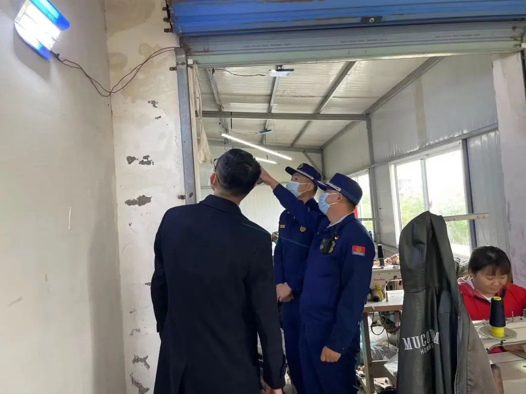 当涂大队稳步推进自建房消防安全专项治理工作