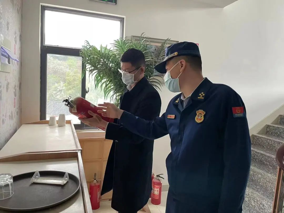 当涂大队稳步推进自建房消防安全专项治理工作