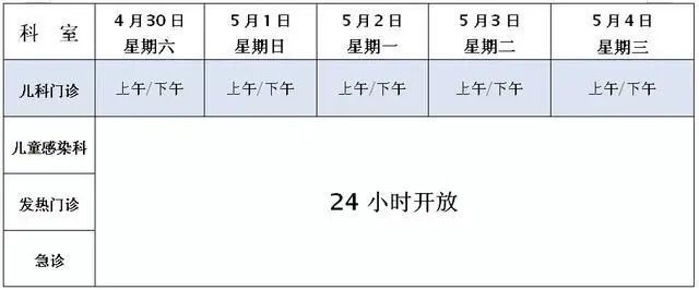 五一假期哪些专家坐诊？长沙这些医院门诊安排出炉
