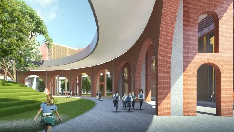 寶安第一外國(guó)語學(xué)校的國(guó)際范新校區(qū)來啦(圖6) 寶安第一外國(guó)語學(xué)校的國(guó)際范新校區(qū)來啦(圖6)