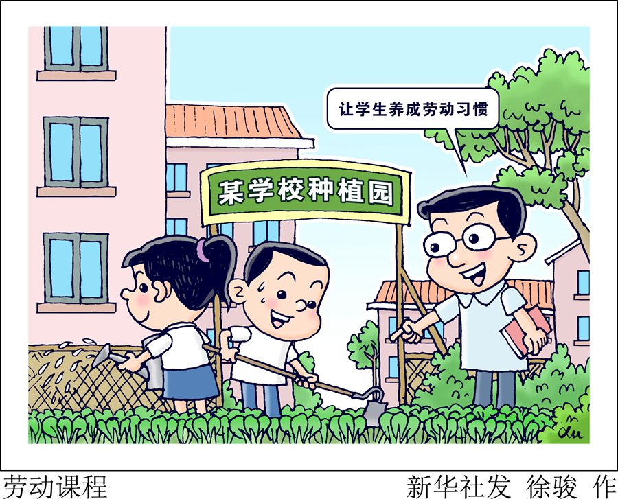 孩子们，上劳动课了！——聚焦中小学新版劳动课几个关注点