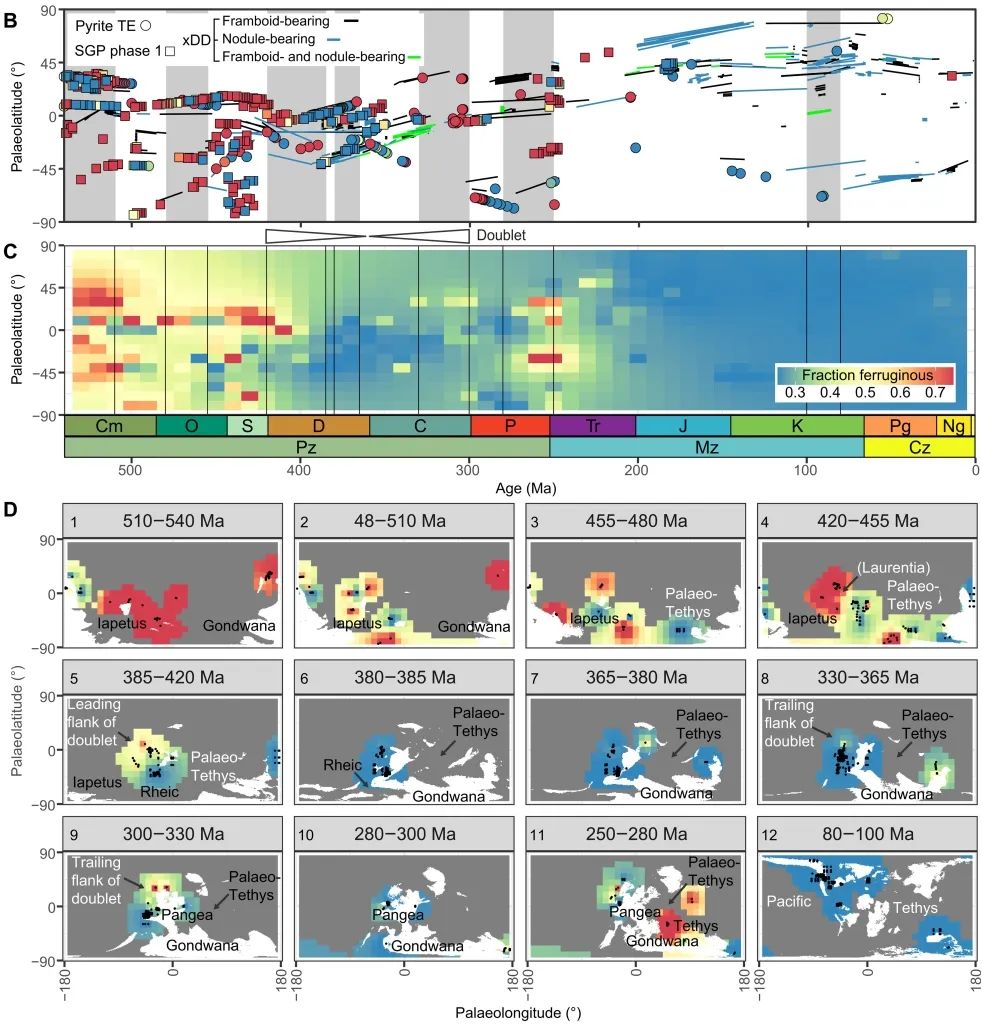 SA：基于黄铁矿的大数据分析揭示深时缺氧环境规律