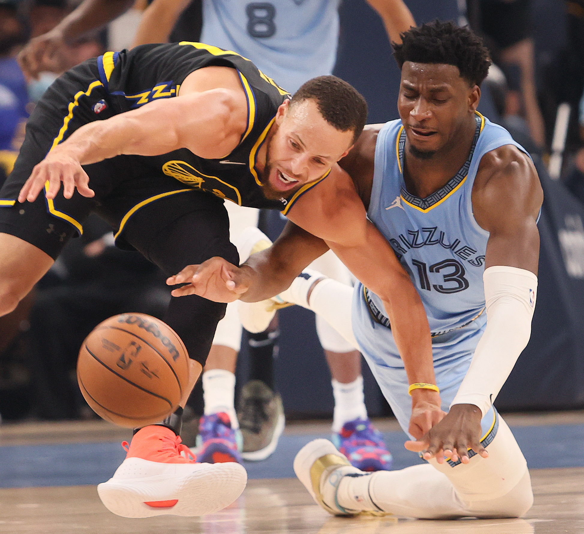 勇士vs灰熊2021（（體育）籃球-NBA西部半決賽第五場：灰熊勝勇士）