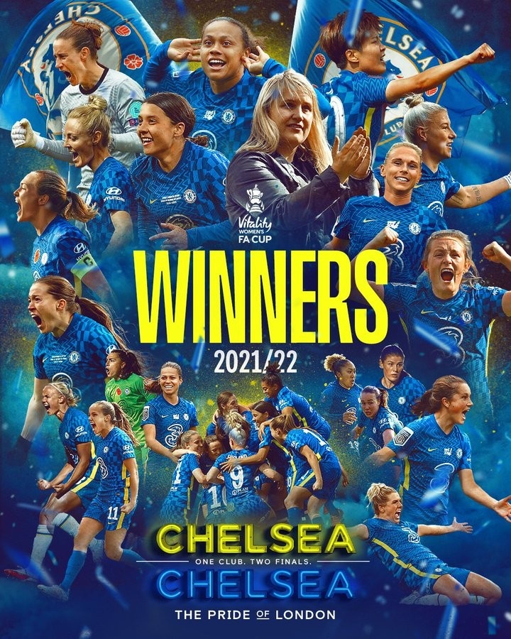 切尔西女足力克曼城女足，卫冕英格兰女足足总杯