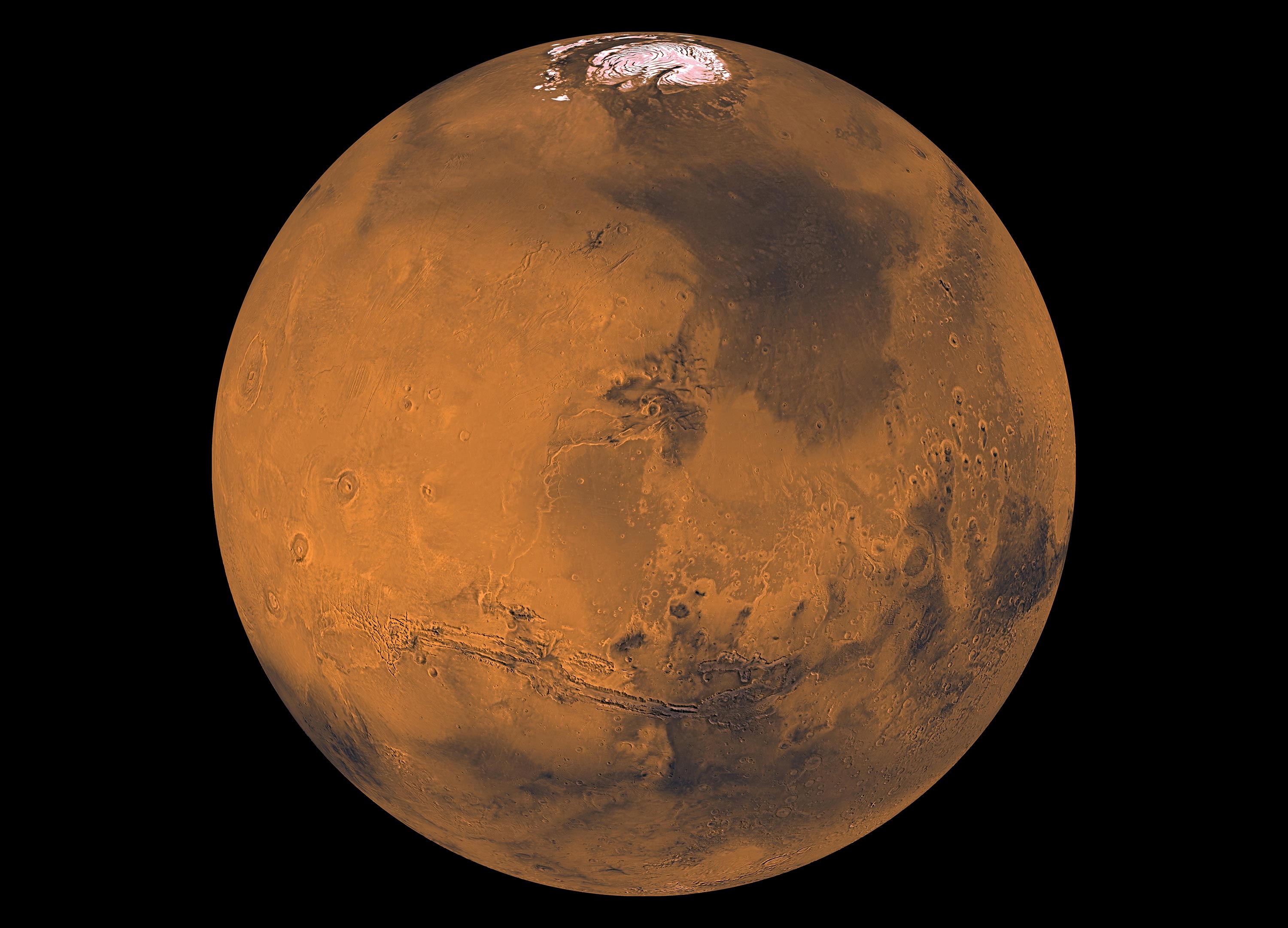 研究:火星历史晚期的水循环有限