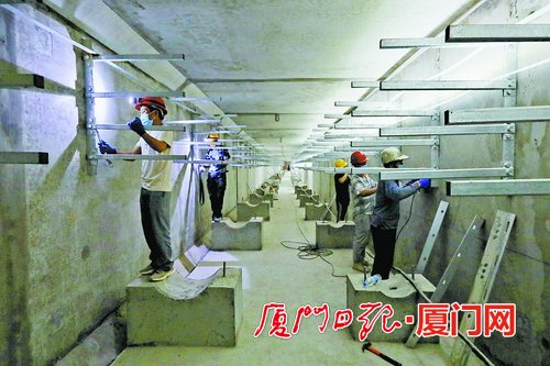 滨海东大道综合管廊主体完工 新机场片区打通又一“地下动脉”