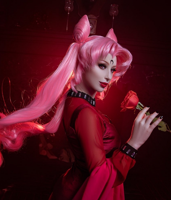 俄妹《尼尔》a2大姐姐cos 美腿御姐尽显肉感诱惑