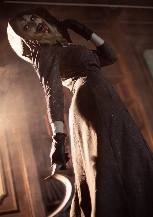 俄妹《尼尔》a2大姐姐cos 美腿御姐尽显肉感诱惑