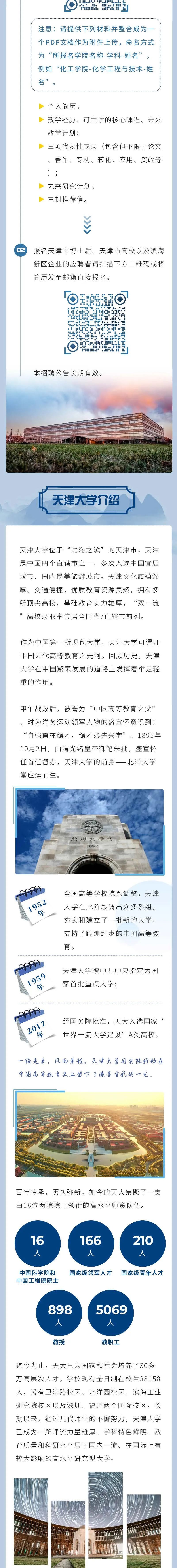 巅峰相会！天津大学全球招聘