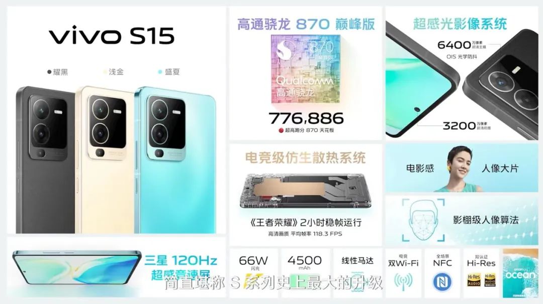 每一拍，都有电影感 vivo S15系列正式发布