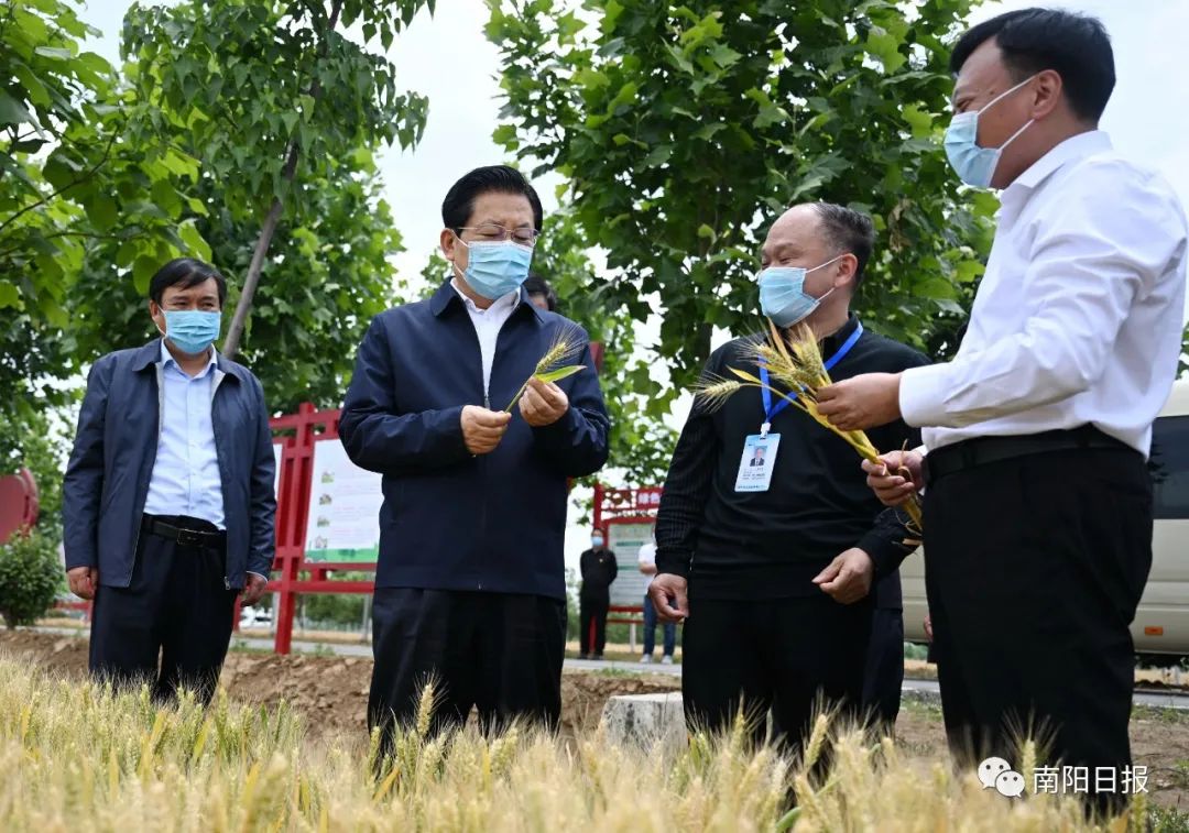 市委书记朱是西到镇平调研