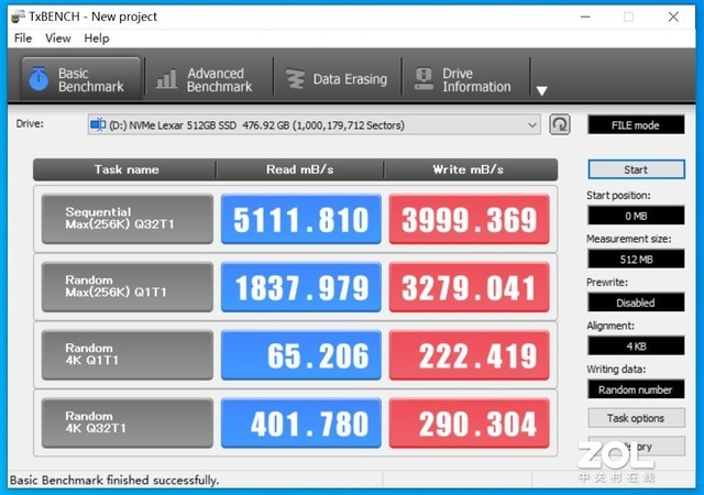 雷克沙NM760 512GB评测：入门级PCIe4.0典范