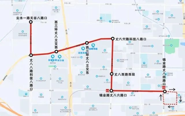 丝路软件城通勤er：社区巴士S10开通，地铁换乘选择更多