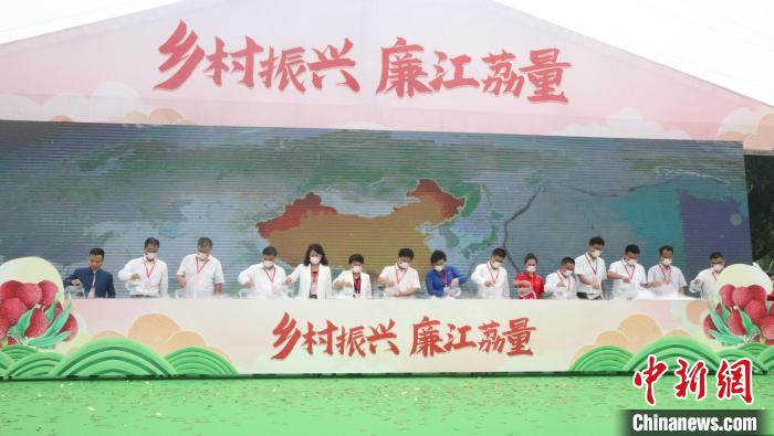 广东廉江举办荔枝全球推介大会