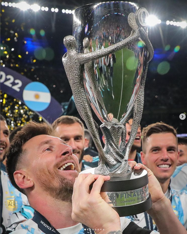 2020欧洲杯冠军是哪个国家（梅西率阿根廷夺欧美杯，斩获个人第40冠）