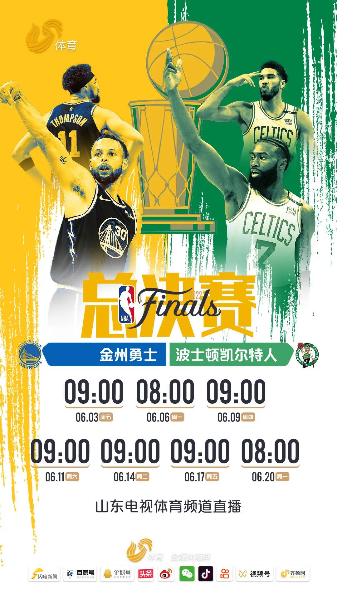 有哪些能看nba的(勇士回归主场，绿军不容有失！锁定山东电视体育频道看NBA总决赛)