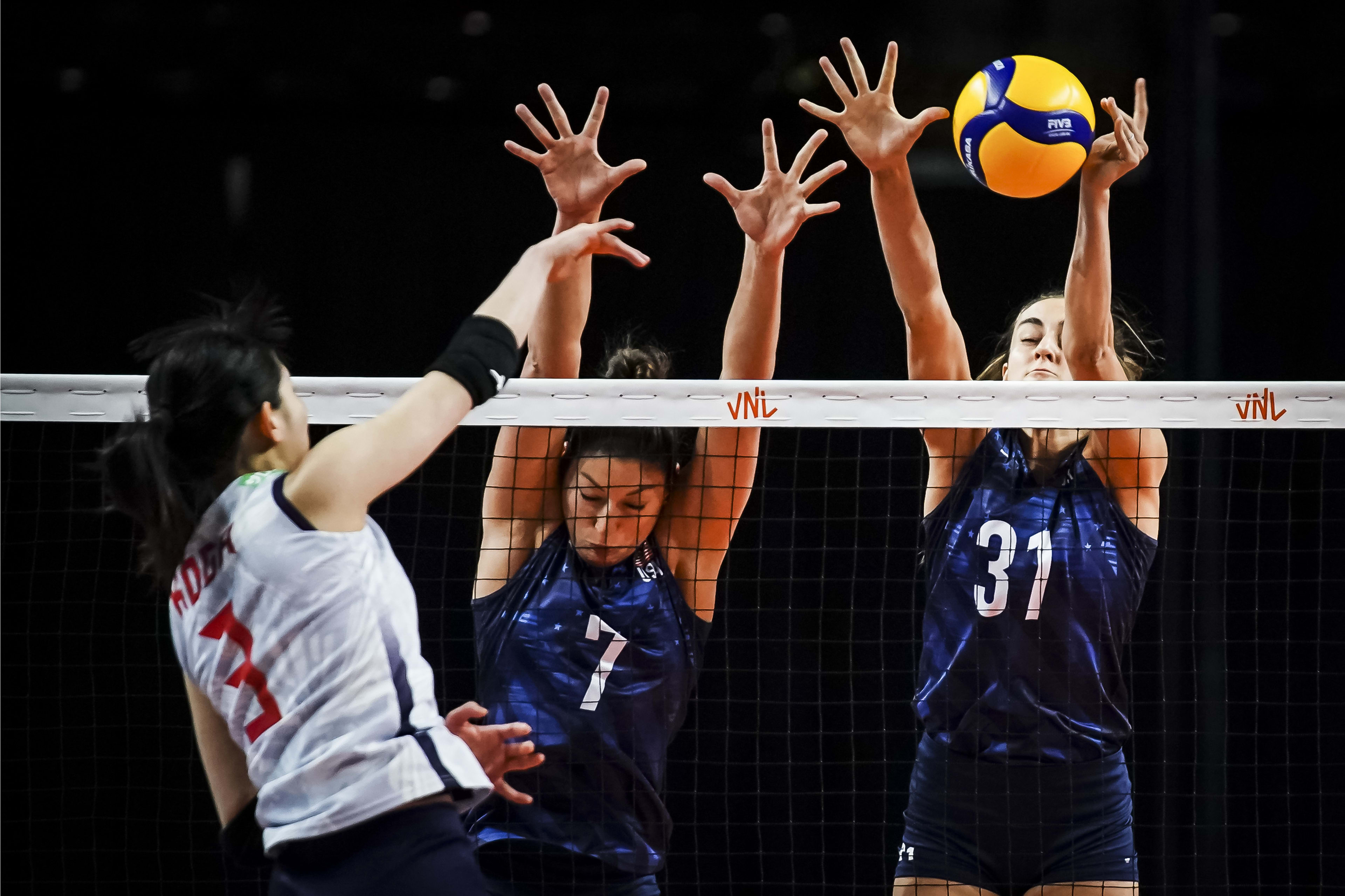 女排世界杯美国vs日本（日本女排3比0完胜美国队！唯一保持不败需引起中国女排重视）