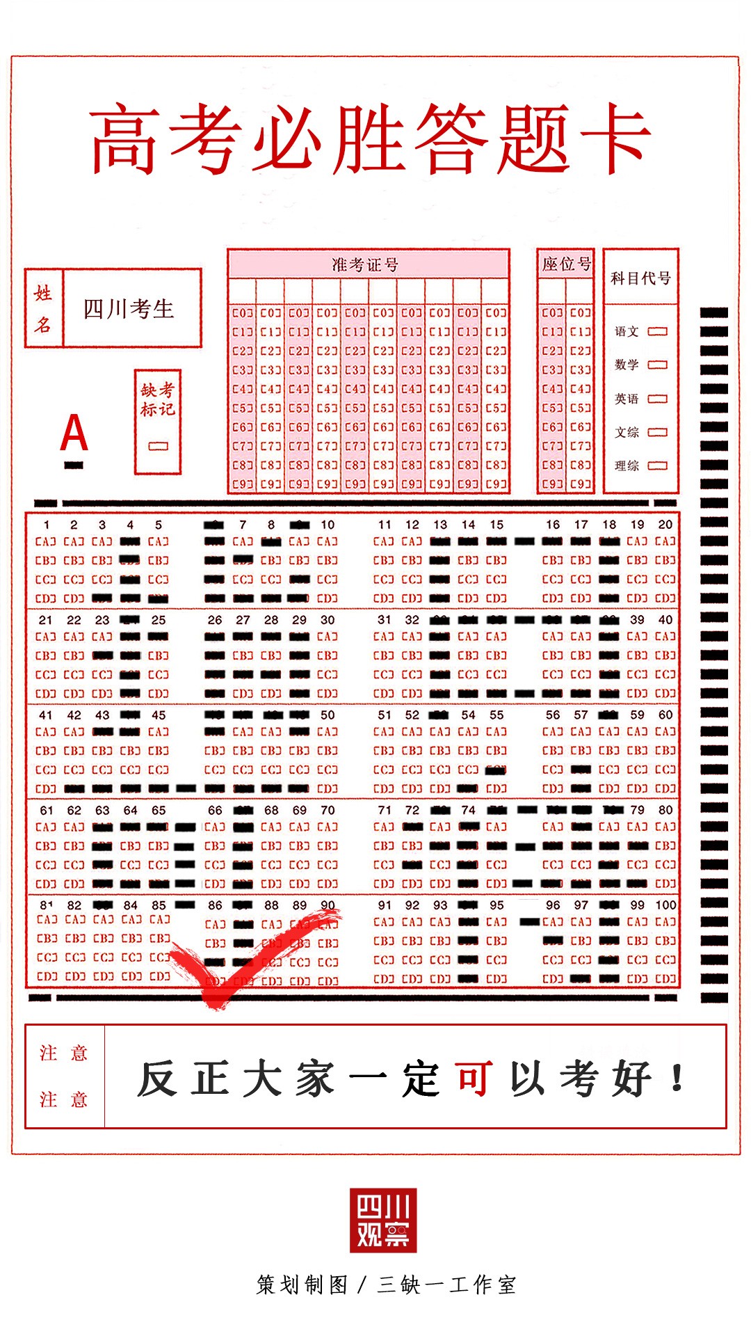 高考选做题没涂卡(2021高考选做题没涂有没有分)  第1张