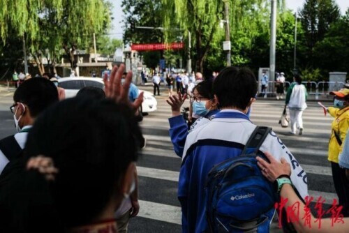 多图直击2022高考第一天