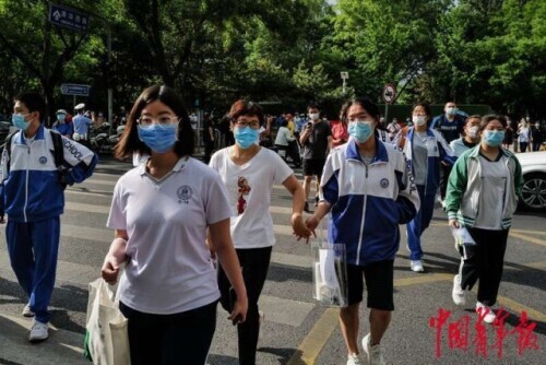 多图直击2022高考第一天