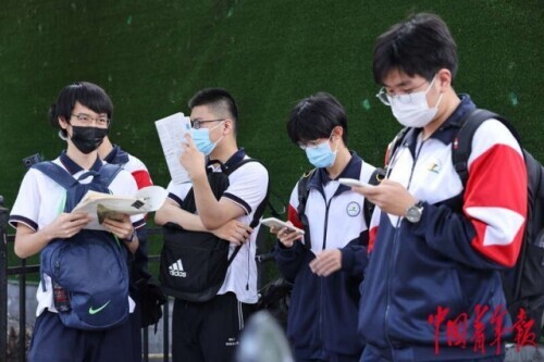 多图直击2022高考第一天