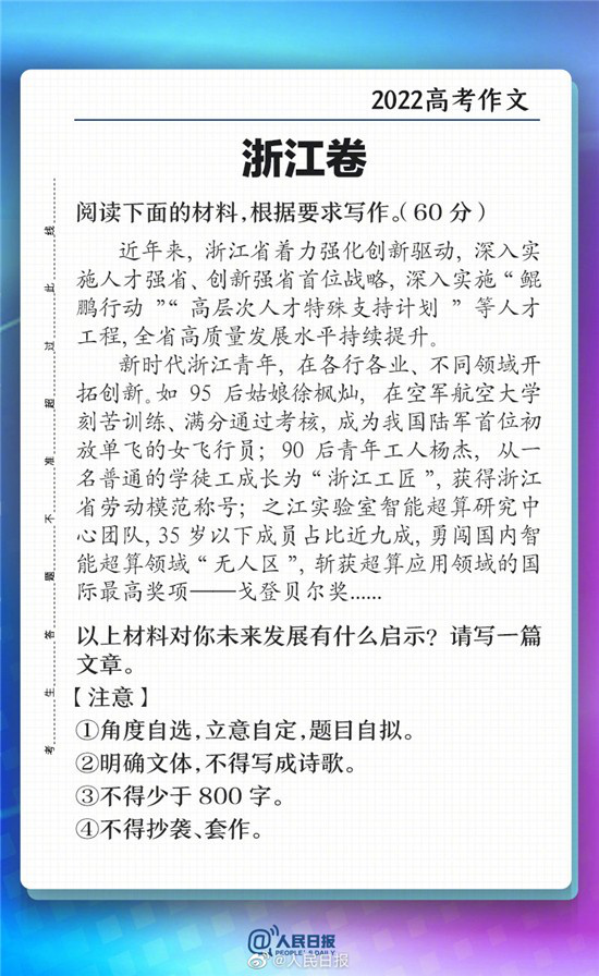 2022高考作文出炉！看了这些电影，保你轻松拿满分