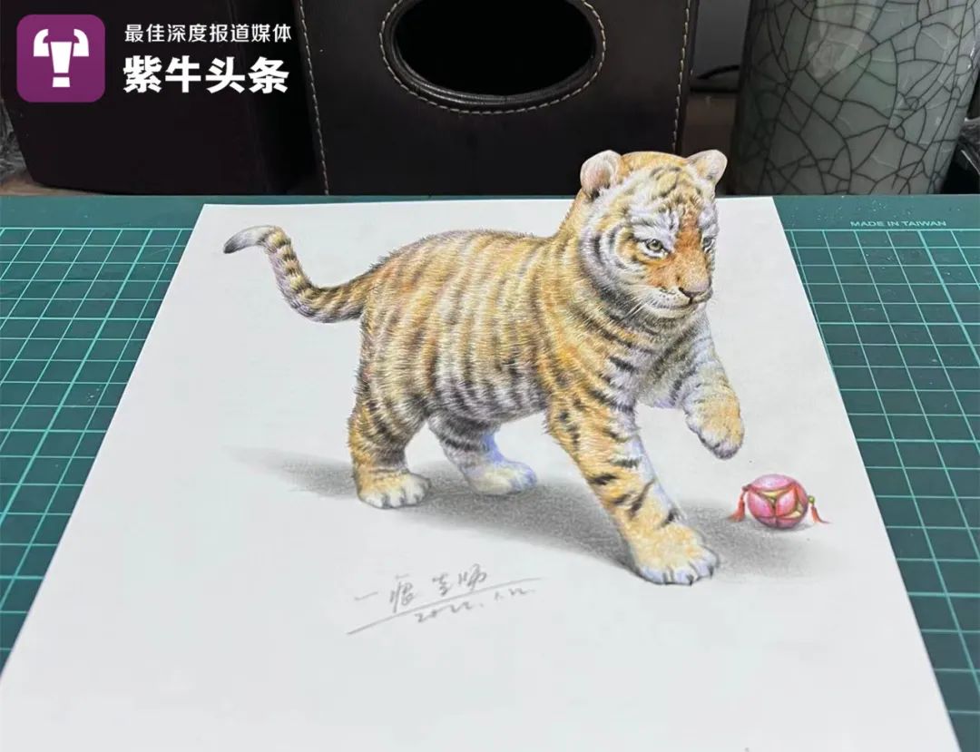 千锤百炼方得“妙手”！江苏画师逼真3D画让网友大呼：这是魔法吗？