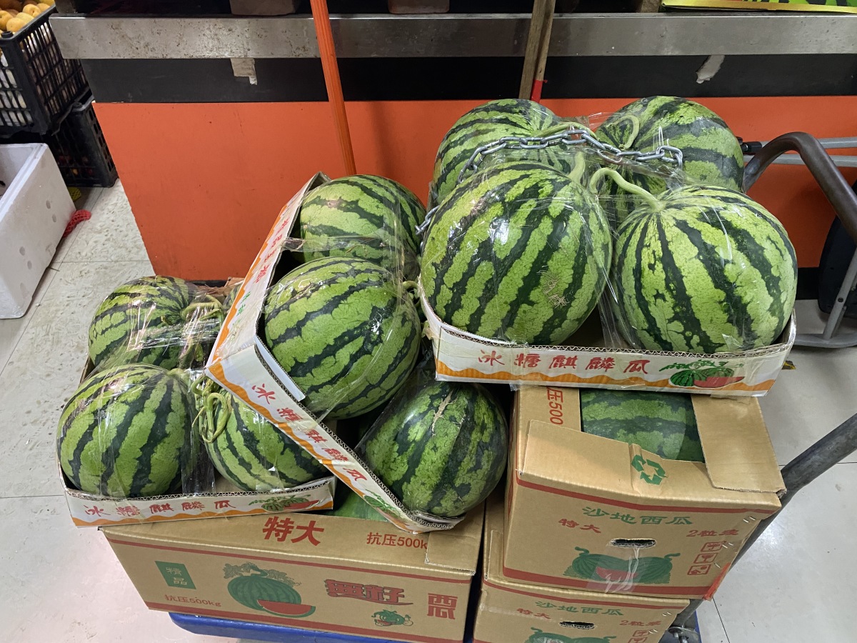 郑州：时令水果陆续上市，大棚西瓜“身价”下跌