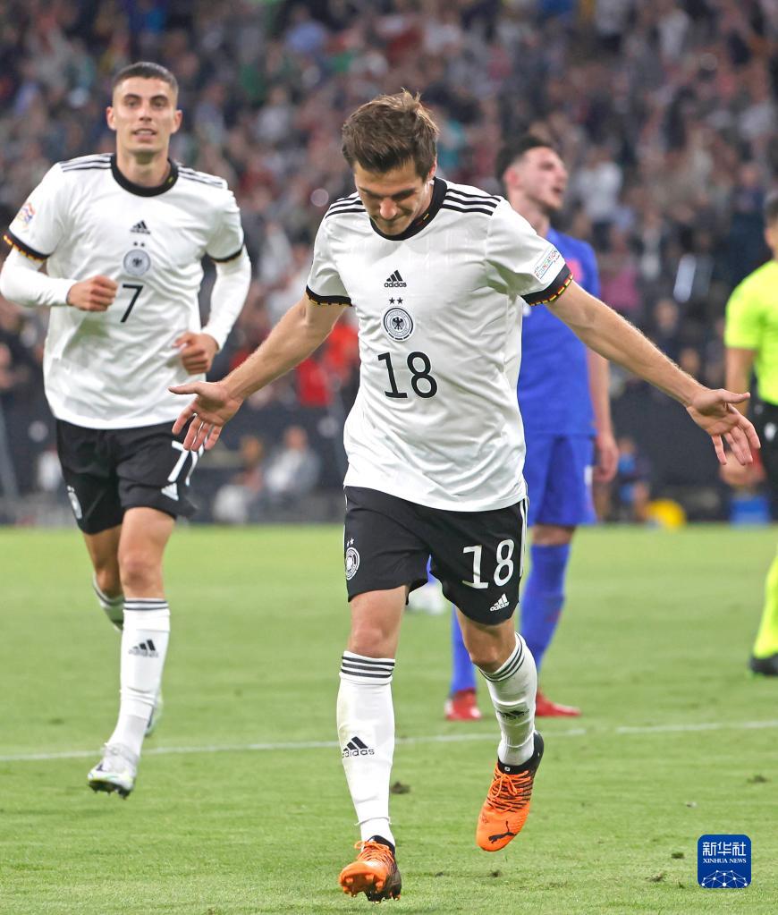 欧国联：德国队主场以1比1战平英格兰队