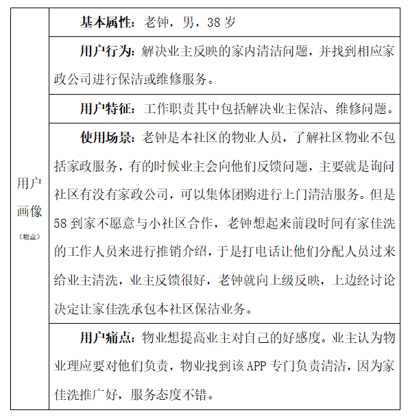 简单劳务型——家政APP竞品分析报告