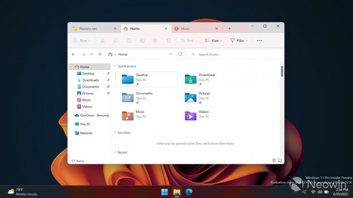 如何为Windows11Build25136文件资源管理器开启选项卡