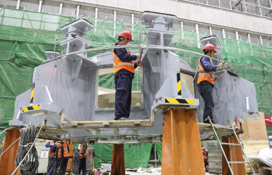 金寨抽水蓄能电站首台机组开始整组启动调试