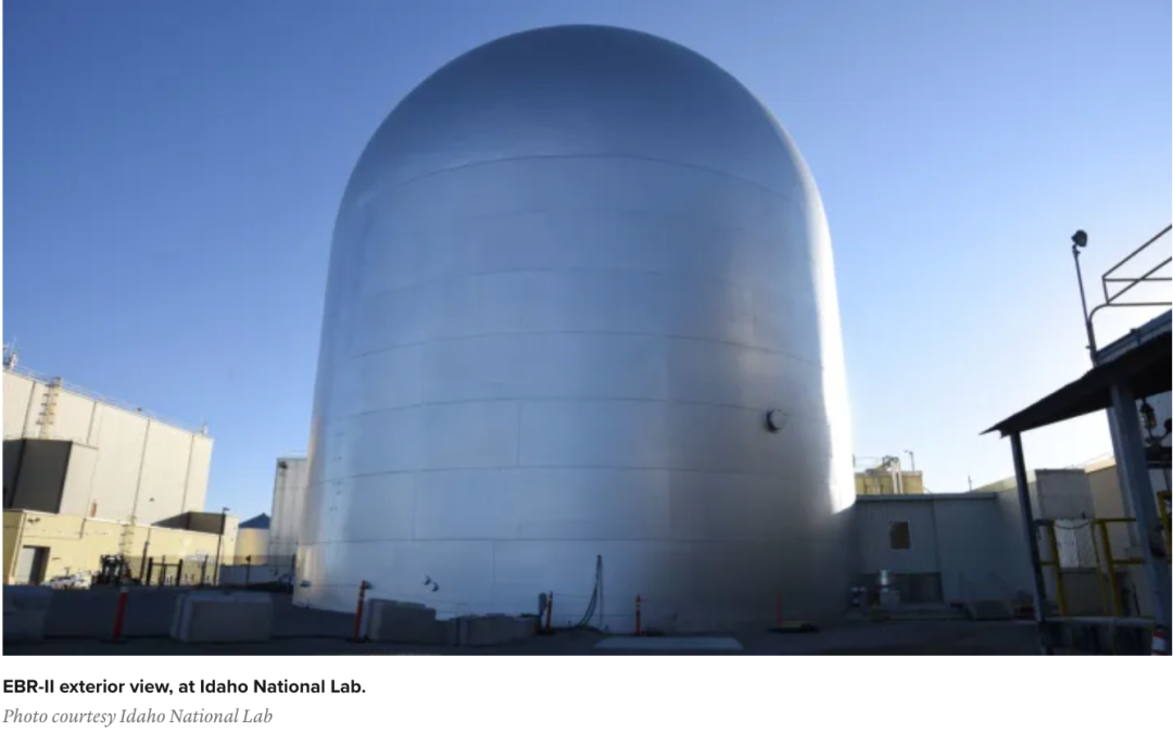 美国核废料中有足够的能源通过快堆提供100年的电力