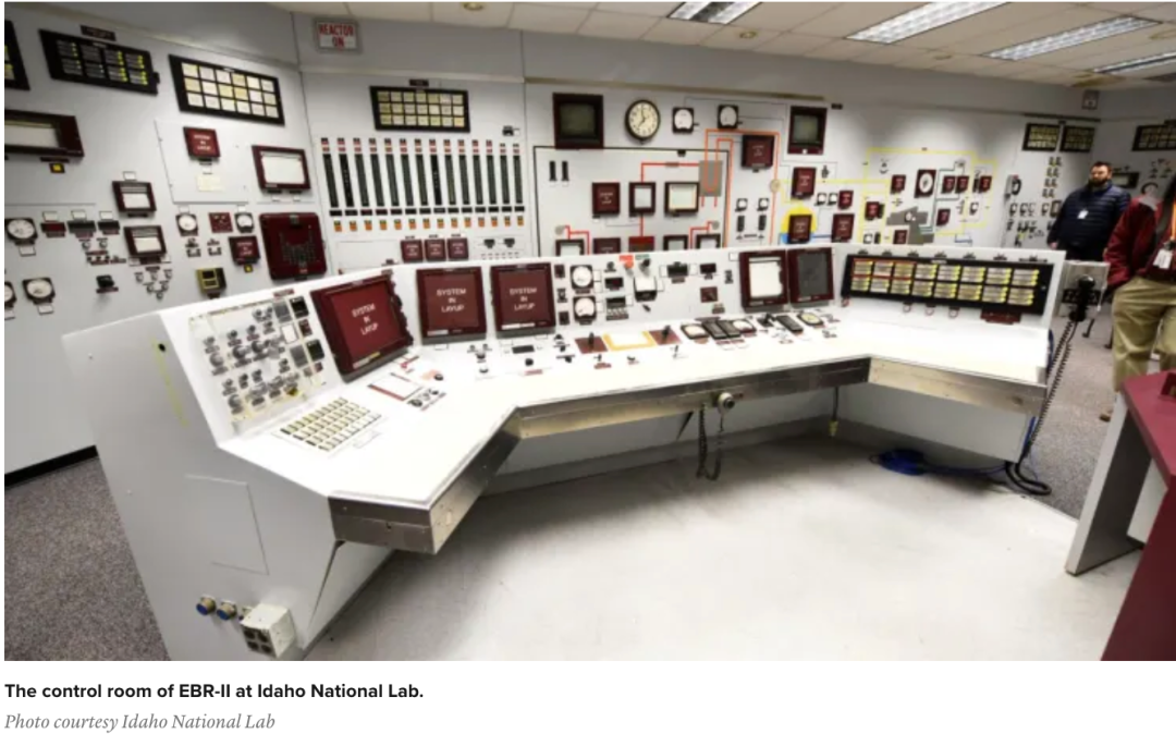 美国核废料中有足够的能源通过快堆提供100年的电力